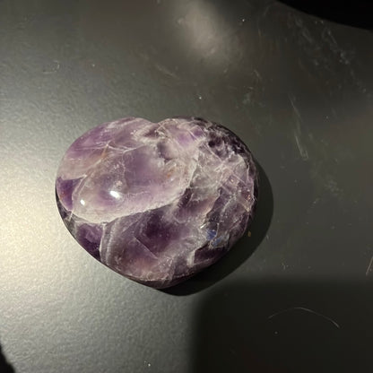 Amethyst Crystal Heart